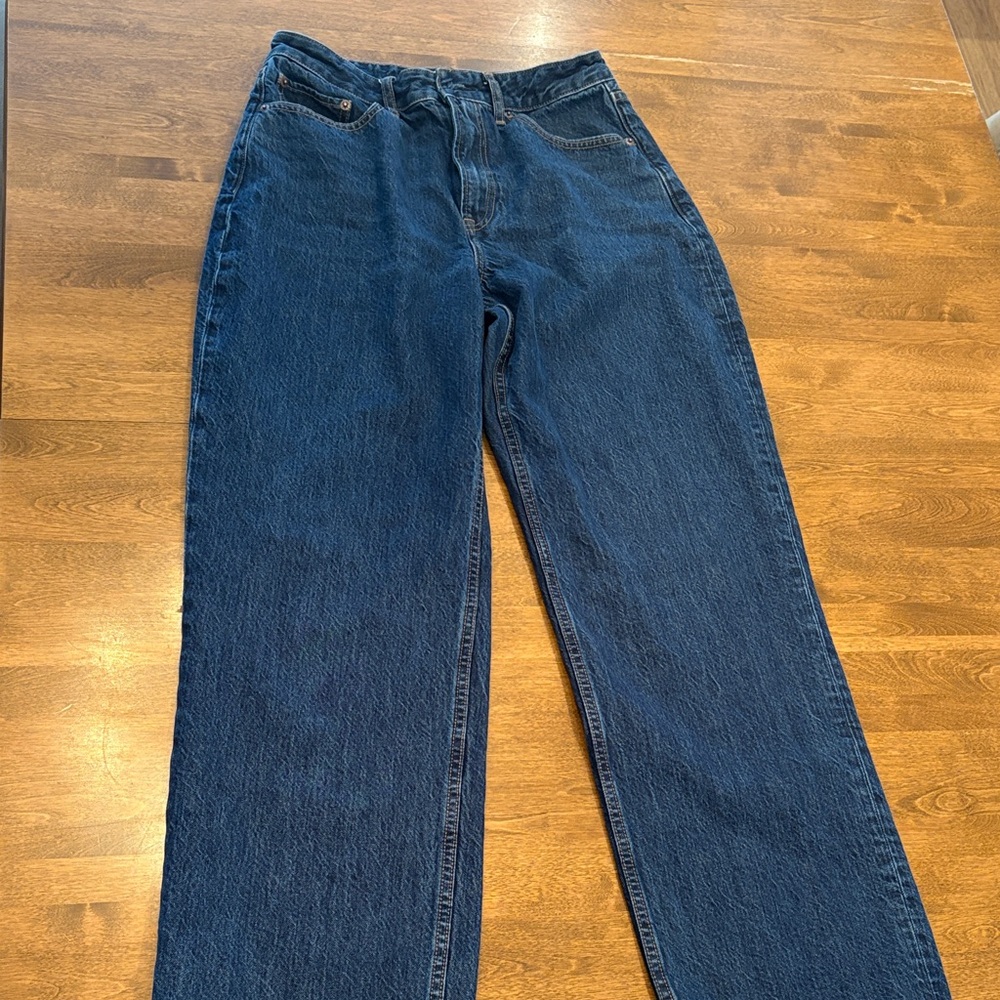 Abercrombie & Fitch High Rise Loose Jeans